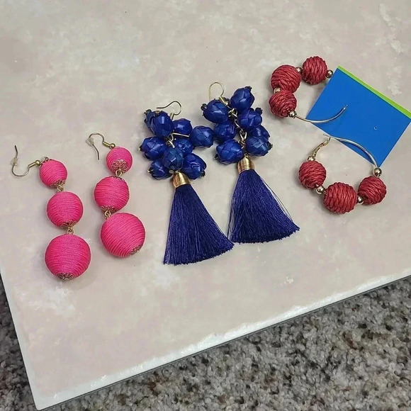 Earrings bundle of 3 pairs of earrings - Picture 7 of 13